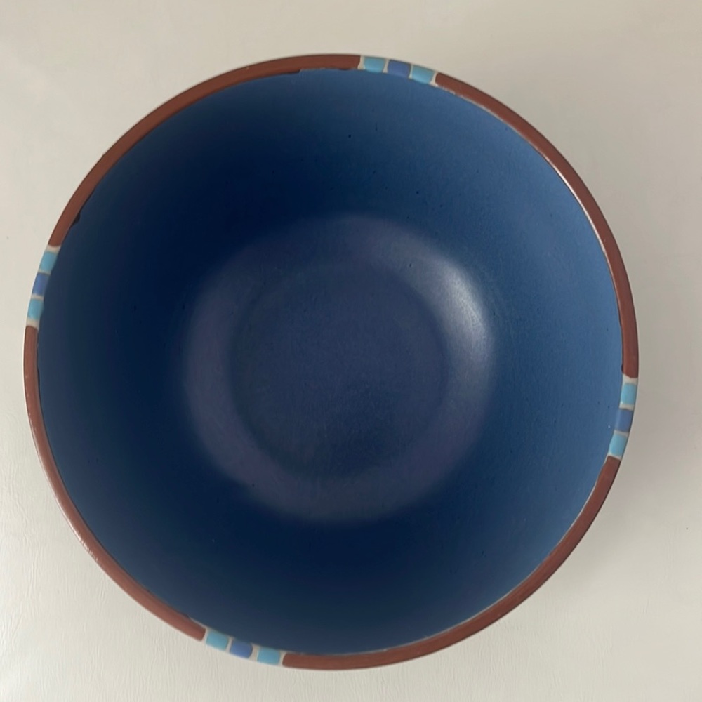 Dansk Mesa Blue salad bowl